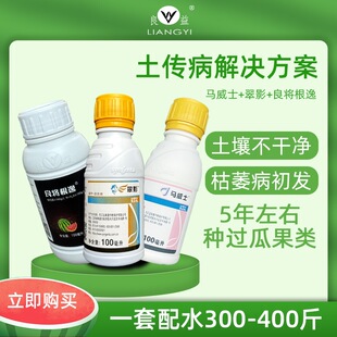 土传病害防治方案翠影马威士良将根逸枯萎病根腐病杀菌剂