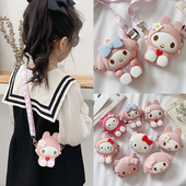 硅胶儿童包包女童斜挎包可爱卡通迷你宝宝时尚 洋气小女孩公主零钱