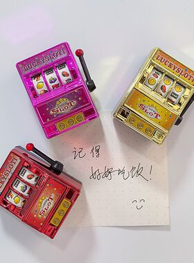 澳门冰箱贴水果机老虎机幸运777摇奖机旅纪念品创意礼品送礼好物