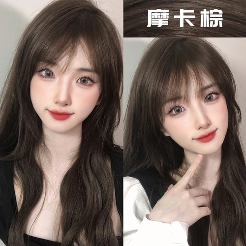 摩卡棕染发膏2025显白流行色