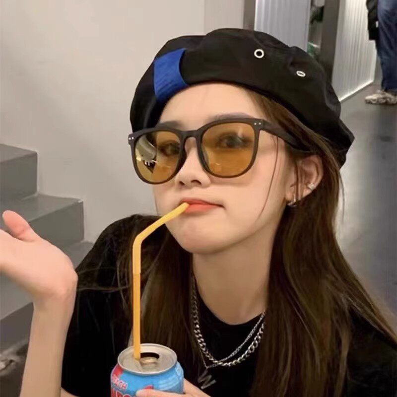 sss新款蕉下同款折叠太阳镜女小红书时尚墨镜抖音网红流行遮阳太