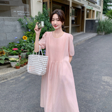 新品宽松连衣裙C196-9363-P125控178，女装连衣裙，2C196