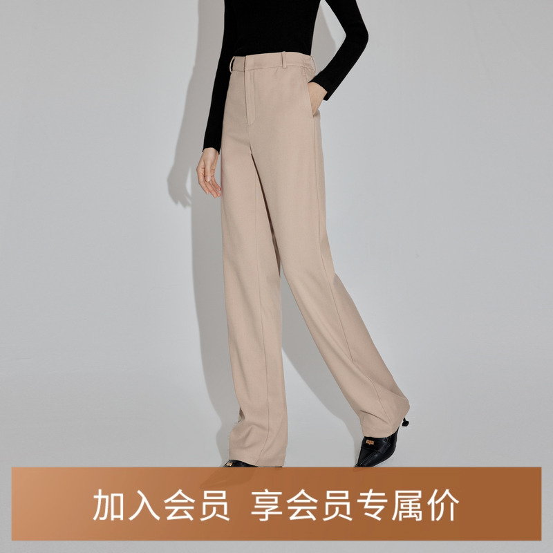 【商场同款】伊芙丽通勤百搭显瘦休闲裤2024年秋季新款1F2150052