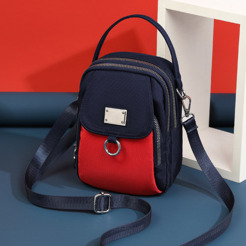 新款潮流帆布包迷你手机包