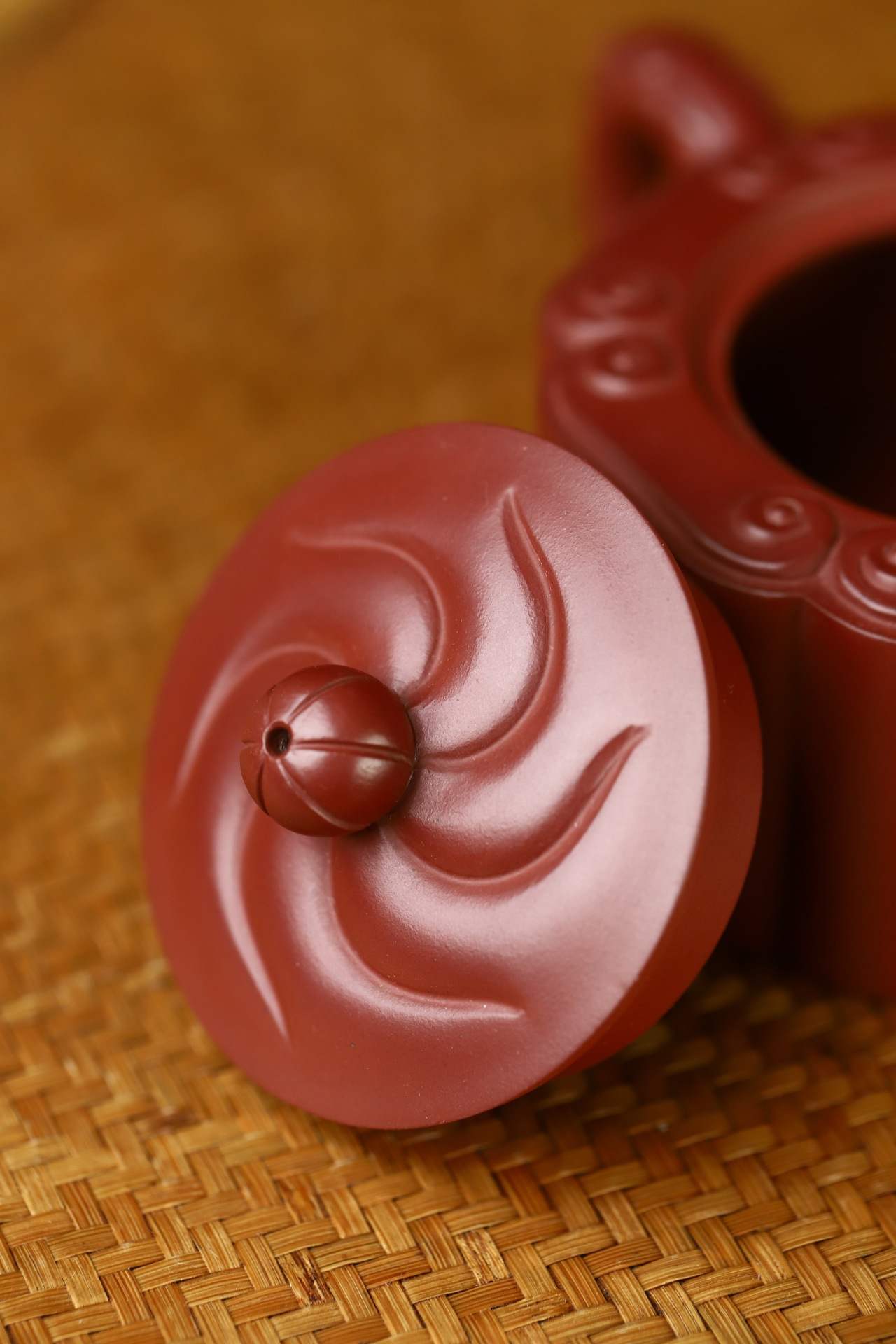 宜兴紫砂壶茶具茶道没多久正品纯手工精品原矿优质红泥双龙如意壶