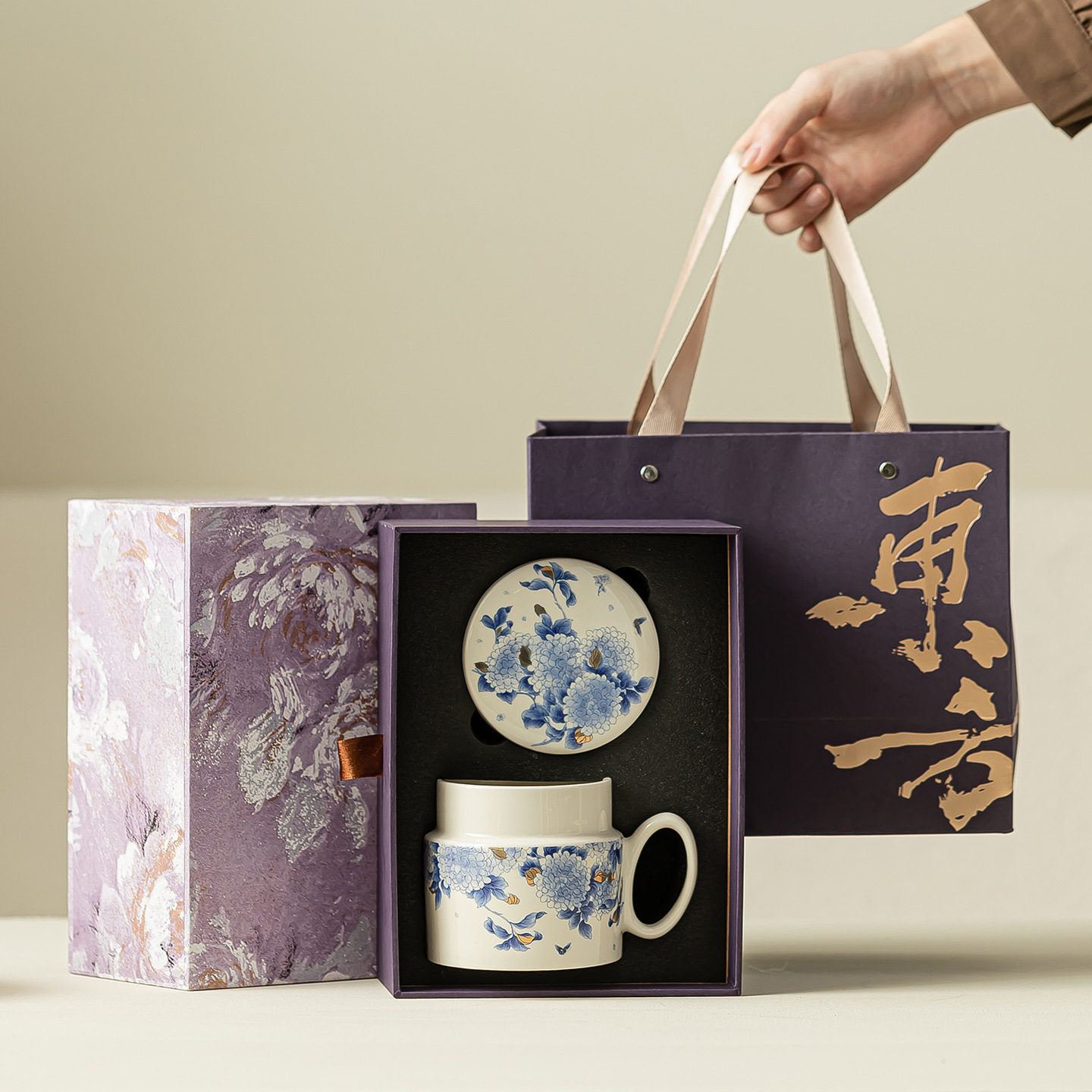 草木灰茶咖手工陶瓷马克杯