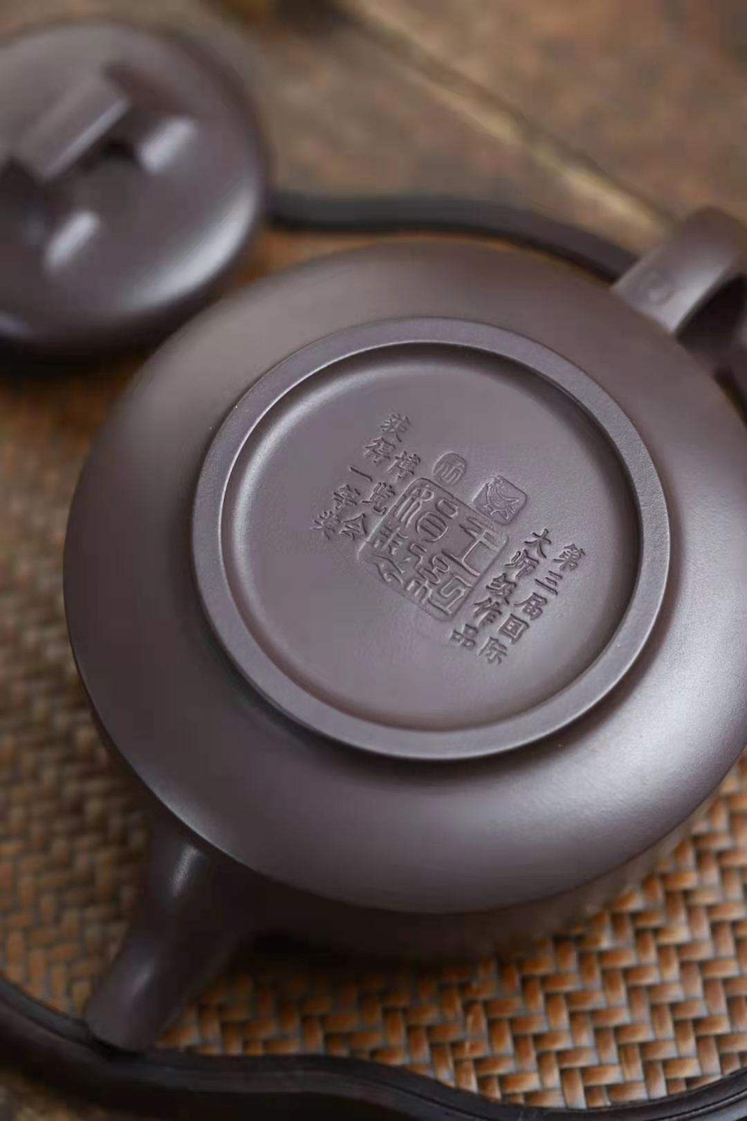 宜兴紫砂壶茶具茶道名家正品纯手工精品原矿优质老紫泥凤壶