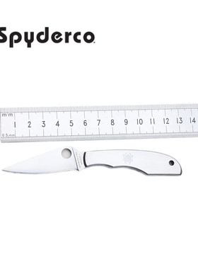 Spyderco美国蜘蛛刀具C138P BKP Grasshopper户外迷你便携小刀