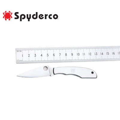 Spyderco美国蜘蛛刀具C138P BKP Grasshopper户外迷你便携小刀