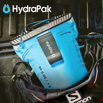 美国HydraPak户外水壶水袋便携水得派骑行越野登山补水运动储水壶