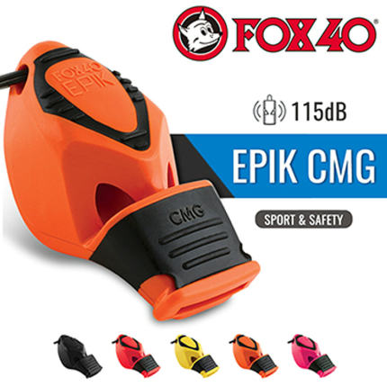 加拿大FOX 40 EPIK CMG 防灾救生口哨 户外高音哨 指挥裁判哨子