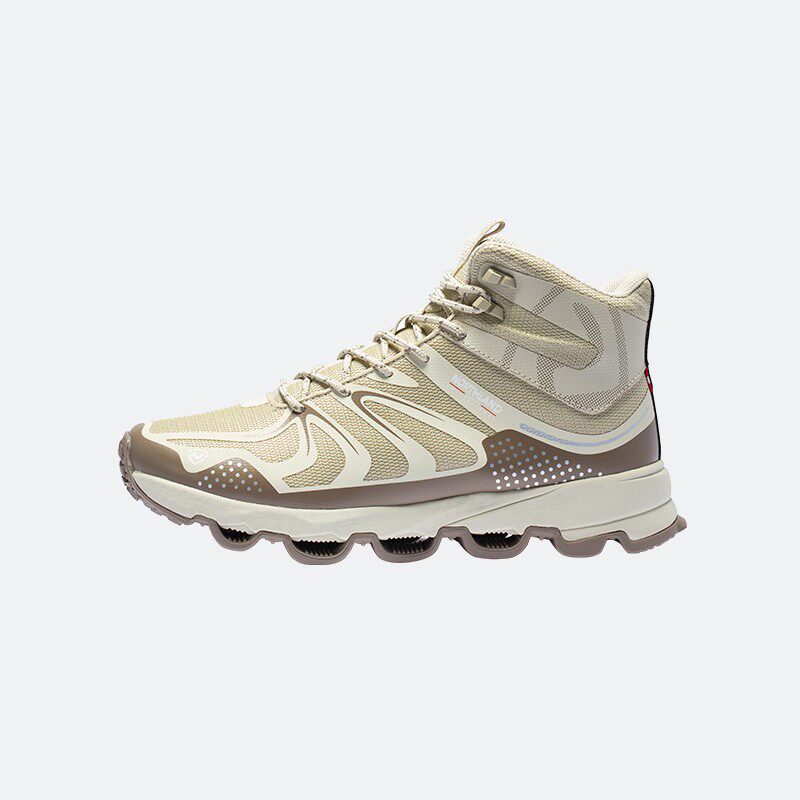 诺诗兰户外鞋男秋冬新款中帮综训防水缓震耐磨抓地保暖舒适登山鞋