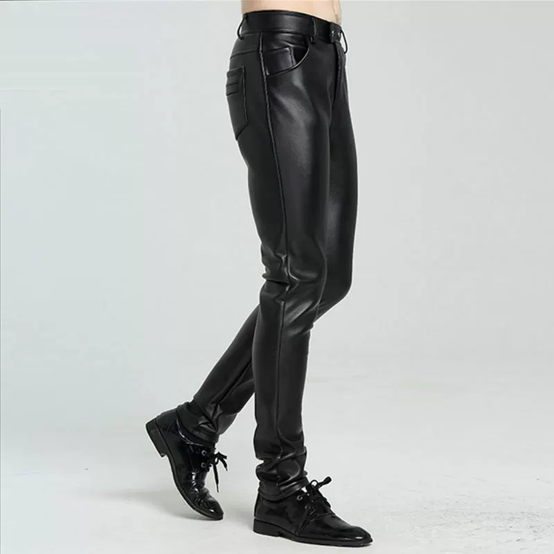 Winter warm trousers, waterproof fleece polyurethane electric car, slim fit