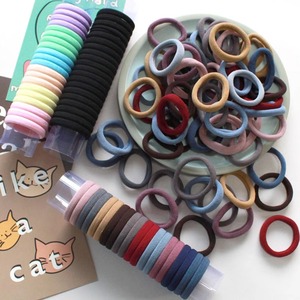无接缝头绳皮筋发绳韩国小清新日系女橡皮筋简约个性扎头发饰发圈