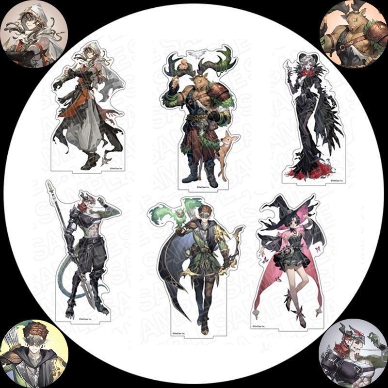 幻想世界cafe第五人格周边鹿头佣兵咒术师先知巫女亚克力立牌吧唧