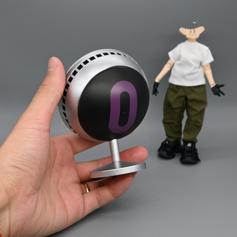 1/12分兵人场景配件球椅蛋椅模型