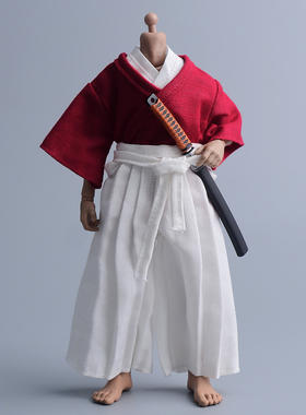 1/12兵人素体衣服配件武士和服