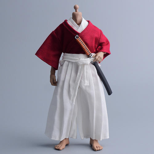 1/12兵人素体衣服配件武士和服