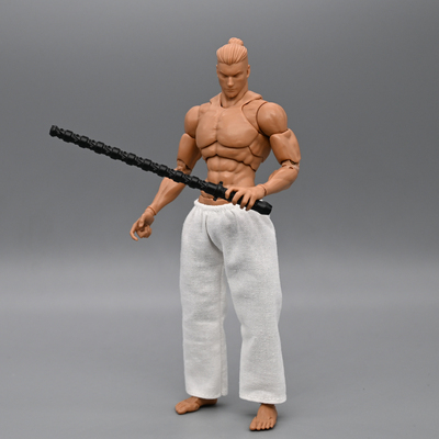 1/12兵人武器配件武术棍子短棍
