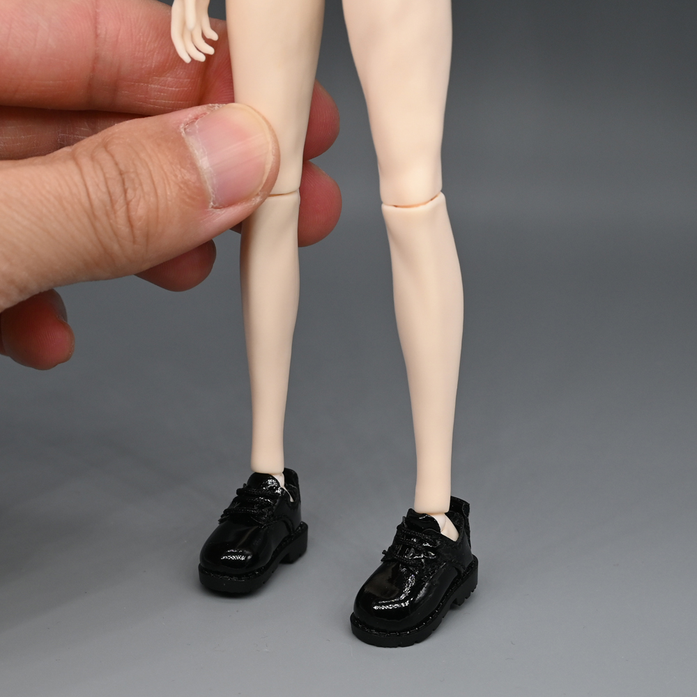 12分阿巳3bjd素体空心学生小皮鞋