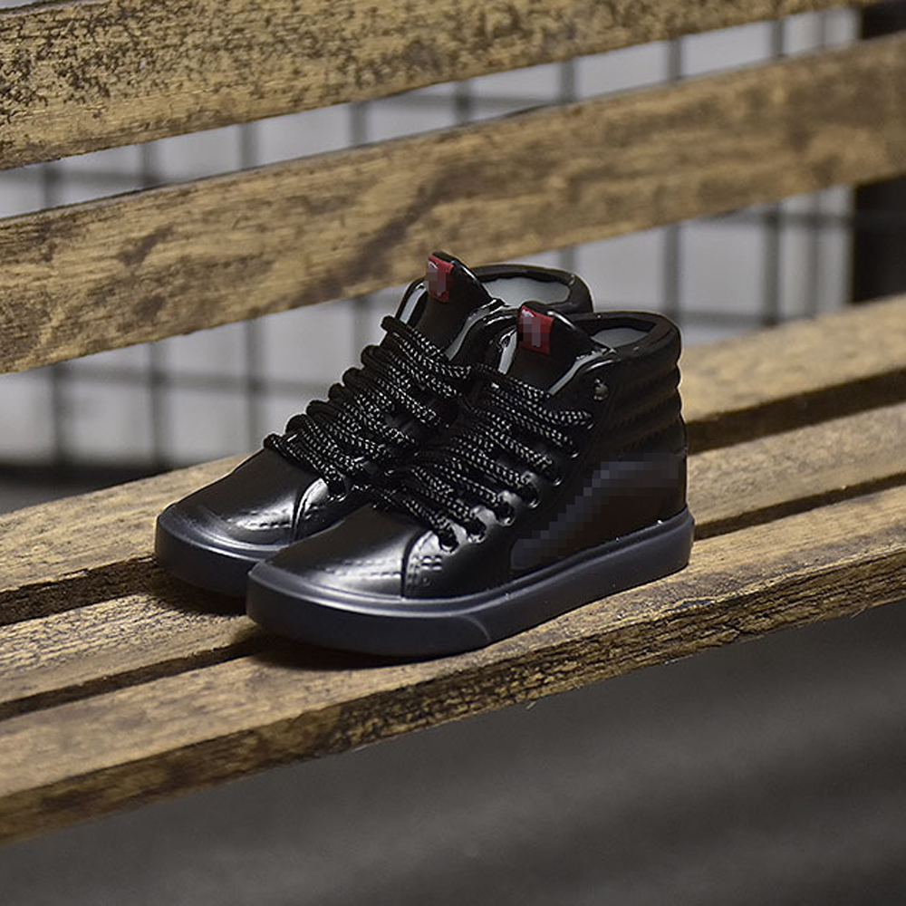 6分兵人bjd娃衣配件高帮板鞋娃鞋