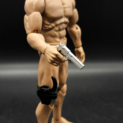1/12兵人武器配件沙鹰手枪模型