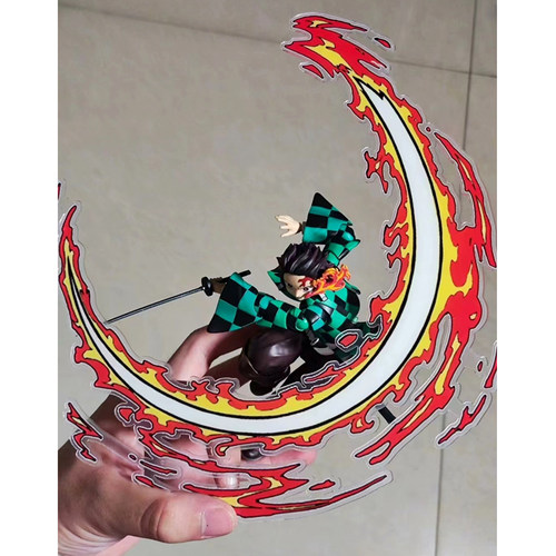 shf鬼灭之刃炭治郎太刀火焰特效