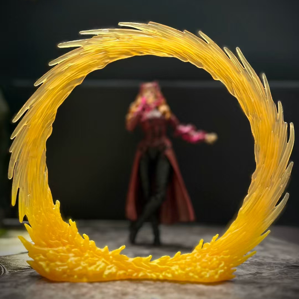 1/12兵人场景武器配件火焰光圈