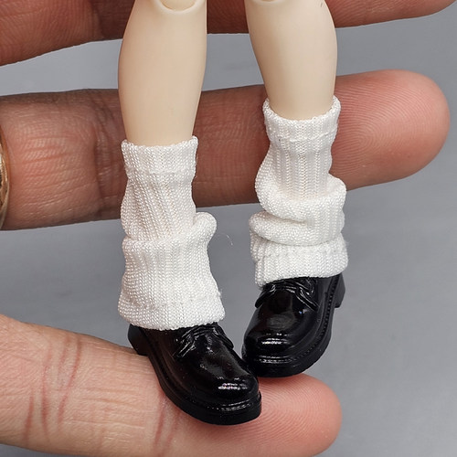 1/12兵人衣服配件jk制服小皮鞋