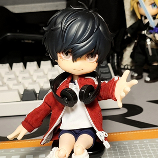 12分ob11娃衣GSC配件BJD微缩耳机P10娃娃素体P9耳麦拍照道具body9