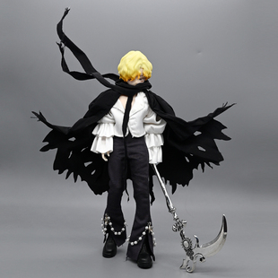 12分西西里往事阿巳3北冥妖精体bjd素体哥特欧风王子披风暗黑娃衣