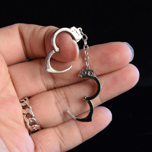 1/6分兵人场景配件劫匪囚犯手铐手镯12寸人偶bjd手办模型武器刑具