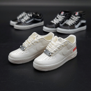 1/6女兵人配件bjd娃鞋小布娃娃素体模型运动鞋板鞋小白鞋ob27鞋子