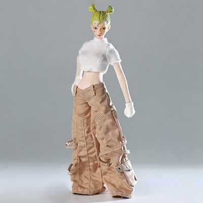 1/12兵人衣服配件机能阔腿裤子