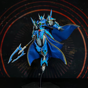 疾风鹤布艺配件 游龙披烫金印花摩动核敖丙披风 机甲模型布衣改件