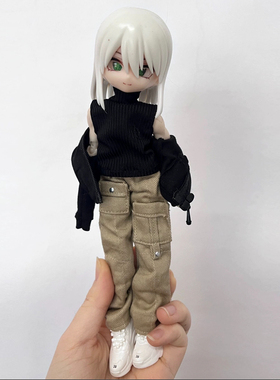 12北冥体8分西西里往事娃衣配件bjd素体衣服高领无袖背心打底T恤