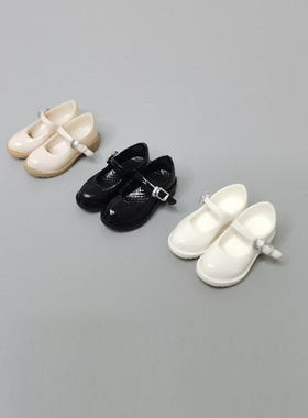 1/12兵人配件jk学生鞋6寸figma可动人偶tbl女包胶素体模型shf皮鞋