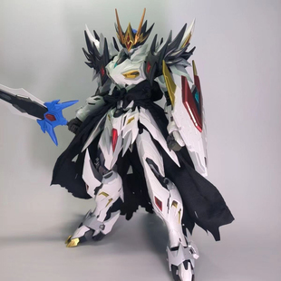 摩动核敖丙曹仁白起哪吒国创机甲模型diy战损布衣披风裙摆配件