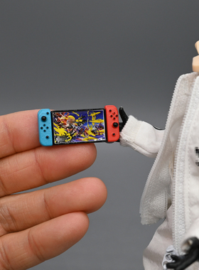 12分bjd娃衣配件ob11娃娃手柄游戏机gsc素体娃用场景阿巳妖精体p9