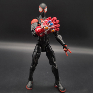 1/12兵人武器ML钢铁蜘蛛无限手套6寸7可动人偶手办模型neca配件侠