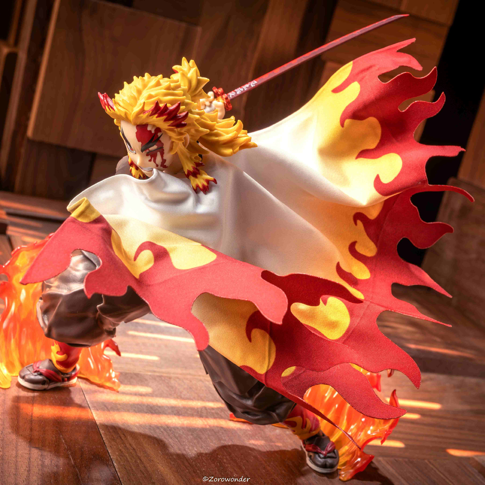 炼狱杏寿郎火焰披风shf布衣配件