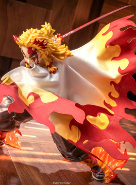 BUZZmod鬼灭之刃 炎柱figma炼狱杏寿郎shf火焰披风 布衣配件衣服