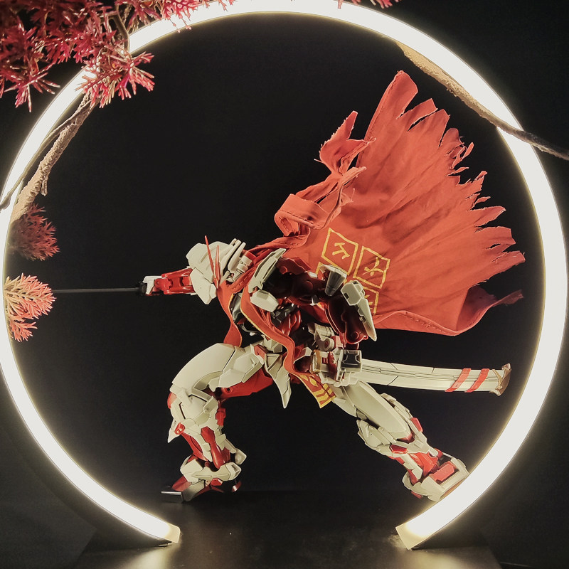 机甲模型1/100通用战损披风围巾图片