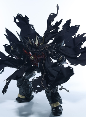 CCS真魔神凯撒SKL限定铁魄diy手办机甲模型成品布衣披风战损斗篷