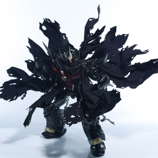 CCS真魔神凯撒SKL限定铁魄diy手办机甲模型成品布衣披风战损斗篷