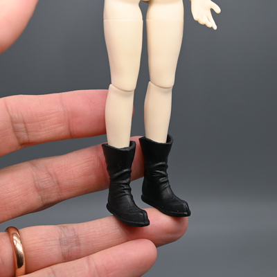 12分阿巳bjd素体靴子作战靴配件