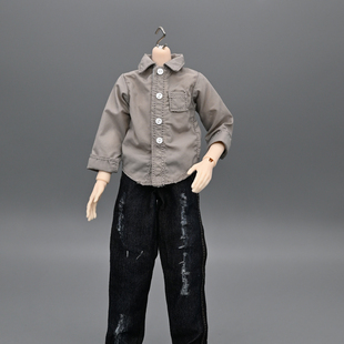 8分小雷北冥体扎克事件米甜三代bjd素体娃衣ob潮流衬衫衬衣上衣