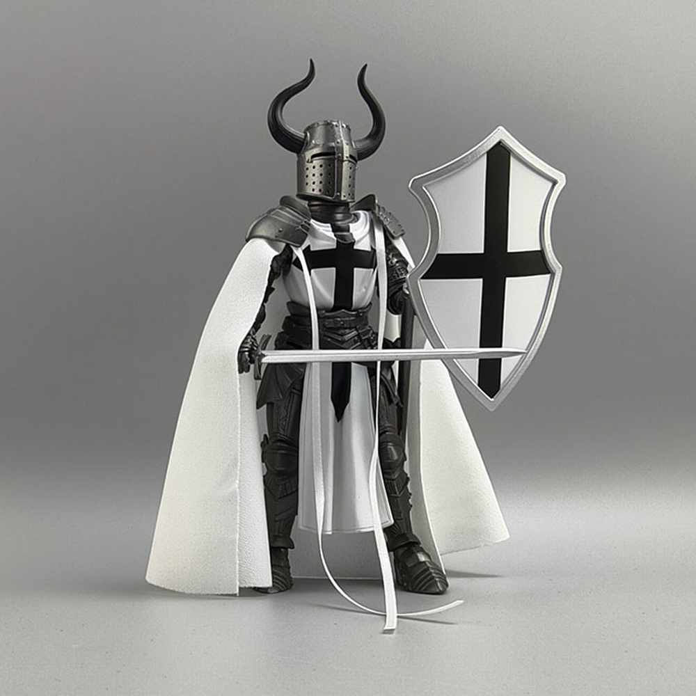 四骑士神话军团白十字军披风配件
