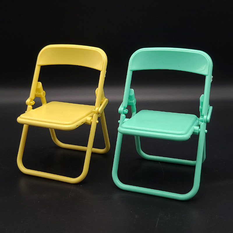 1/12兵人场景配件微缩折叠椅子ob11娃屋家具6寸人偶手办模型道具
