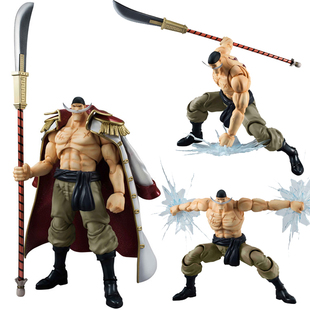 VAH四皇白胡子老爹爱德华纽盖特震震果实关节可动6寸人偶手办模型